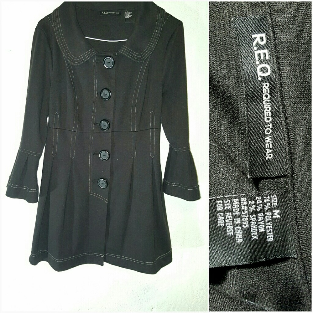 R.E.Q. Required  to wear jacket coat long